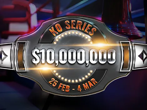 partypoker lança KO Series com US$ 10 milhões garantidos para fãs de Progressive Knockout