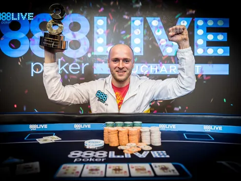 Após heads-up contra satelitado, Andrei Racolta é campeão do 888poker Live Bucareste