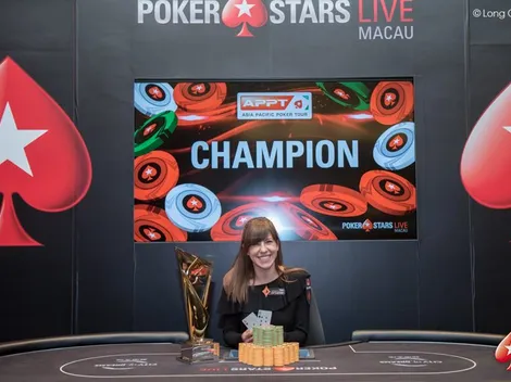 Kristen Bicknell supera David Peters no heads-up e vence High Roller do APPT Macau