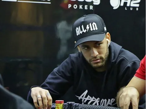 De “molho” no Brasil, Neymar engata no PokerStars e faz mesa final