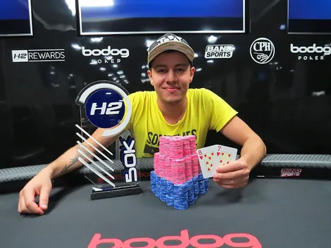 Superando field de mais de 240 entradas, Saymon Dias fatura o H2 50K Garantidos