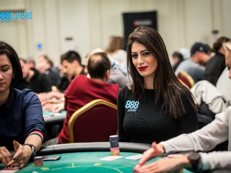 Vivian Saliba sofre com cooler e é eliminada ITM no 888poker Live Bucareste