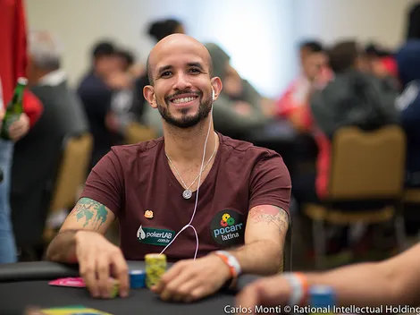 Alexandre Mantovani acerta hero call e fica entre os líderes do High Roller do WCOOP