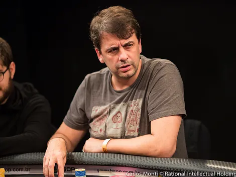 Fábio Freitas sofre com "Ronaldo" em all in triplo no Main Event da High Roller Series