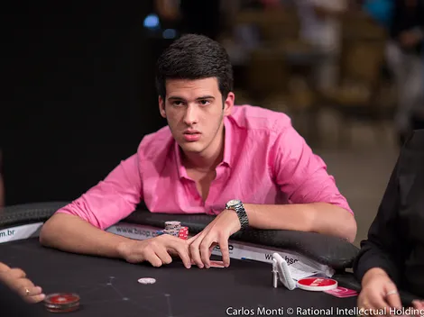 Em grande fase, Felipe Morais é o chip leader do Dia 1 do High Roller do BSOP Natal