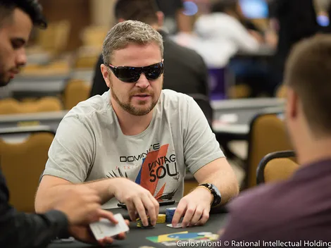 Mão emocionante de Rodrigo Garrido termina em "marmelada" no Main Event do BSOP Iguazu