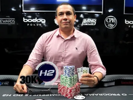 Em mais uma noite de ótimo field, Daniel de Freitas crava o H2 30K Garantidos