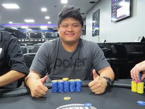 Em mais um dia de rodada dupla, Nicky Tirta puxa a fila dos classificados nos dias 1C/1D do H2 300K GTD