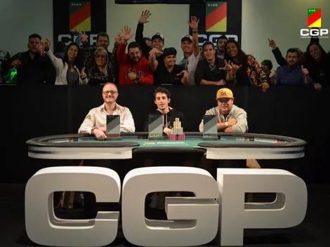 Tomás Mello é o grande campeão da 3ª etapa do Campeonato Gaúcho de Poker