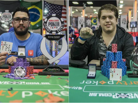 Campeão do Main Event e melhor jogador da WSOP Brazil Rio disputarão bracelete