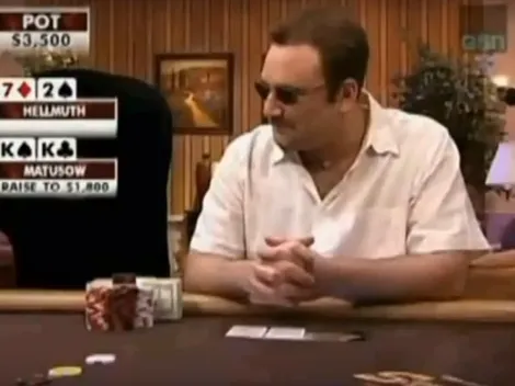 Phil Hellmuth aproveita "jogo do 72" para passar blefe insano em Mike Matusow e ainda leva falinha; relembre