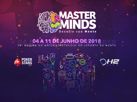 MasterMinds 10, o maior torneio de poker no mês de junho em São Paulo