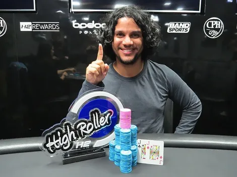 Felipe Beltrane supera Cello Azevedo no heads up e crava o High Roller 30K do H2 Club