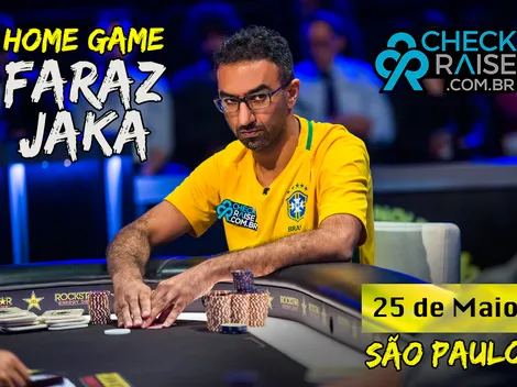 Faraz Jaka comemora resultado no WPT com Home Game em São Paulo; veja como participar