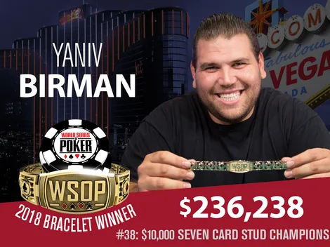 Recreativo derruba campeões e vence o Seven Card Stud Championship da WSOP