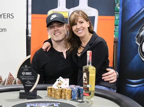 Casal forte! Alex Foxen supera namorada Kristen Bicknell no HU e vence Main Event do MSPT