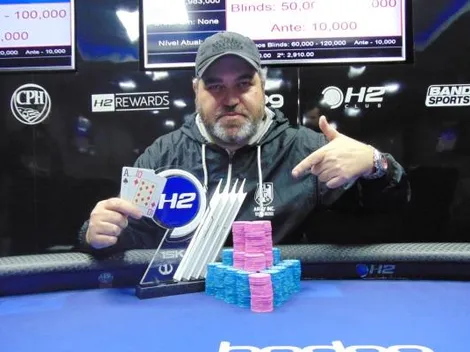 Superando Elizabeth Rodrigues no heads up, Alexandre Cassiano fatura o título do H2 Deep Rebuy 15K