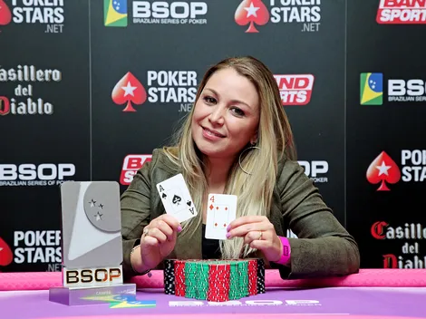 Em 3-handed de campeãs, Marina Seganfredo Nishijima vence o Ladies Event do BSOP São Paulo