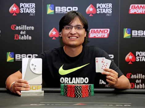 Em field histórico, Fernando Araújo conquista o bicampeonato no 6-handed do BSOP SP