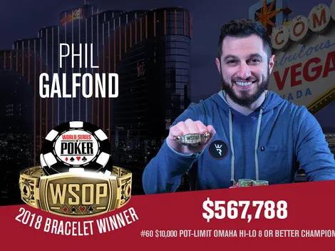 Phil Galfond vence Pot-Limit Omaha Hi-Lo Championship da WSOP e conquista o terceiro bracelete