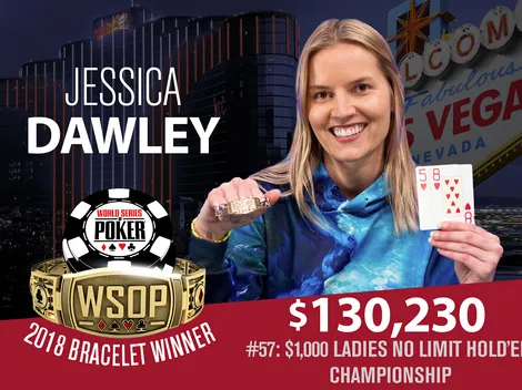 WSOP: profissional norte-americana Jessica Dawley vence o Ladies Event