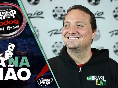 Tá na mão: Bruno Foster admite erro em jogada no Main Event e folda no river