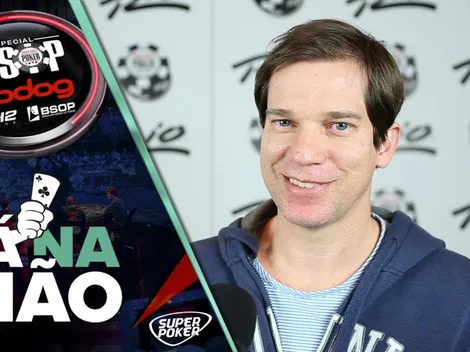 Tá na mão: Carlos Mavca faz straight flush nos primeiros níveis do Main Event da WSOP