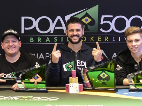 Roger Greff é campeão do Main Event do POA500