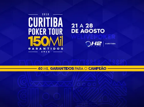 H2 Club Curitiba realiza etapa do Curitiba Poker Tour com R$ 150 mil garantidos; confira