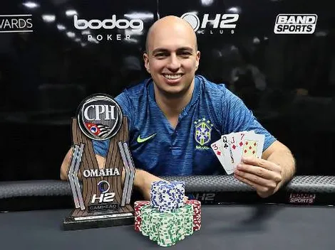 Encerrando a quarta etapa do Campeonato Paulista, Caio Machado vence o Pot-Limit Omaha do CPH