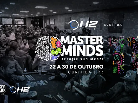 Lançamento do MasterMinds 11 terá heads-up com André Akkari valendo um mês de buy-in grátis no H2 Curitiba