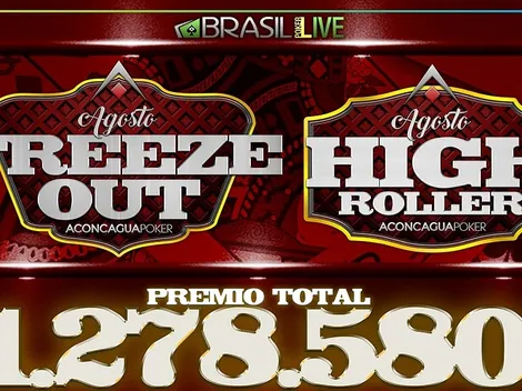 Agosto Freezeout e High Roller do Brasil Poker Live massacram garantido, e brasileiros fazem bonito