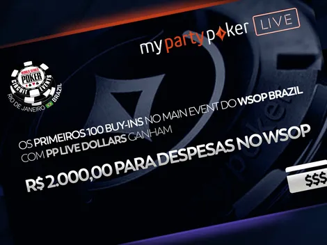 Recreativo comemora forra de R$ 2 mil em promoção partypoker LIVE para o WSOP Circuit Brazil