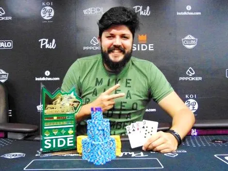 Pedro Moraes é o grande campeão do Omaha 12K Garantidos do Side Club Itaim