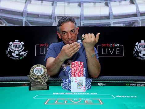 Pedro Todorovic vence Seniors da WSOP Brazil Rio e leva primeiro anel desta edição: "vou andar com ele direto"