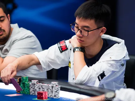 Haoxiang Wang lidera os classificados para o Dia Final do Main Event do EPT Barcelona