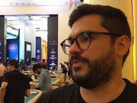 Tá na Mão: Marcello Azevedo puxa belo pote com semiblefe no Main Event da WSOP Brazil Rio