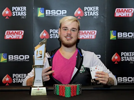 Em Dia Final Relâmpago, Anthony Barranqueiros conquista o título do High Roller do BSOP Floripa