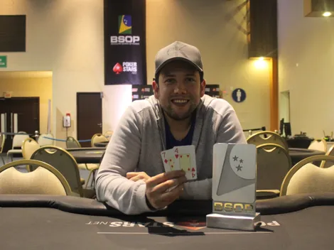 Pablo da Silva impede grande virada e conquista título do Turbo Knockout do BSOP Floripa