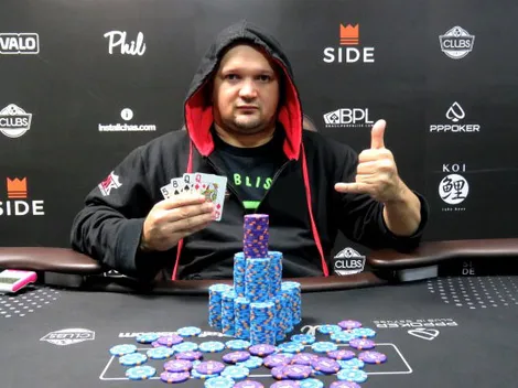 Paulinho Aroeira supera Emerson Baroni no heads up e crava o Omaha 10K Garantidos do Side Club Itaim