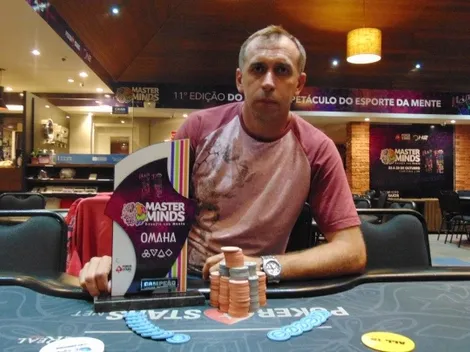 Odair Pampuch vence Pot Limit Omaha e leva último título do MasterMinds 11