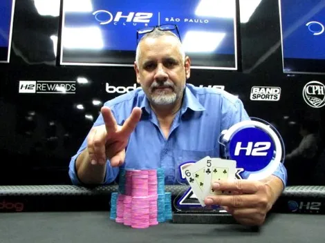 Superando um field de mais de 160 entradas, Marcos Moreira vence o H2 20K Garantidos