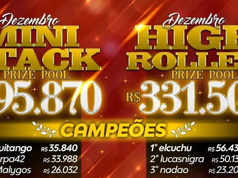 Festa de Natal do Brasil Poker Live paga mais de R$ 920 mil em prêmios