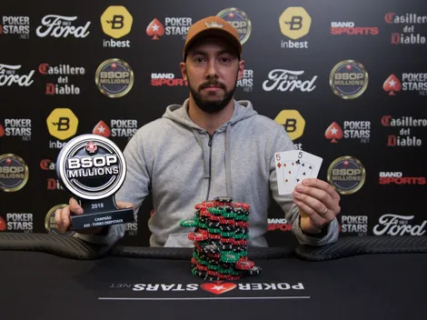 Em reta final cheia de alternâncias, Geovanne Pereira é campeão do Turbo DeepStack do BSOP Millions