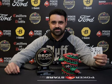 Fazendo sua estreia, Bernardo Ferreira é campeão do Turbo Knockout do BSOP Millions