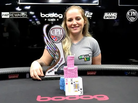 Milena Magrini supera Luiz Miranda no heads up e crava o Super High Roller do CPH