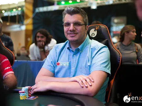 Douglas Ferreira comemora terceiro lugar na WSOP Uruguai: "de ótimo tamanho"