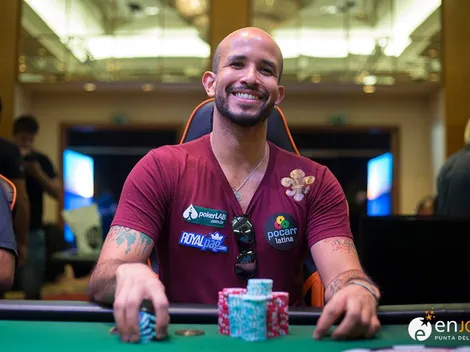 Alexandre Mantovani puxa grande pote em all in triplo na Gran Final Millonaria