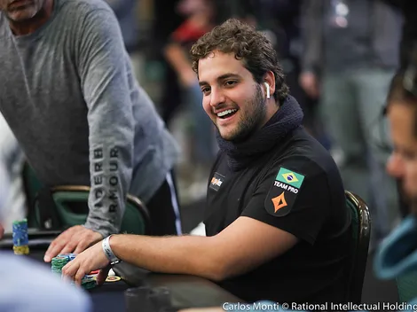 João Simão puxa pote de 200 blinds contra Michael Addamo no High Roller do EPT Monte Carlo