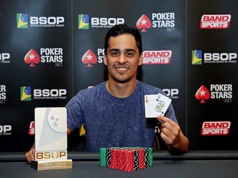 Andrés Dos Santos vence 6-Handed Knockout do BSOP Iguazu e leva segundo troféu na etapa